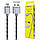 Кабель Borofone BX24 USB - MicroUSB 2.4A/1m (Сірий), фото 6