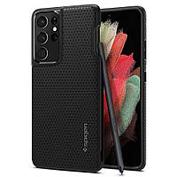 Чохол Spigen для Samsung Galaxy S21 Ultra - Liquid Air, Pencil Edition, Black (ACS02831)