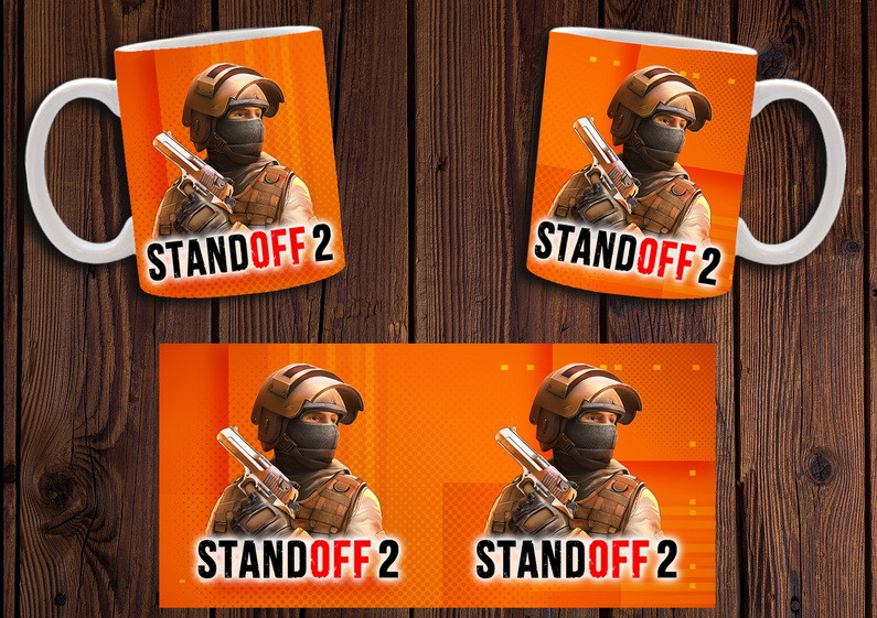 Чашка "Standoff 2" / Кружка Стандофф 2 №1