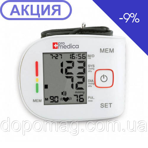 Автоматичний тонометр на зап'ястку Promedica Bangle, фото 1