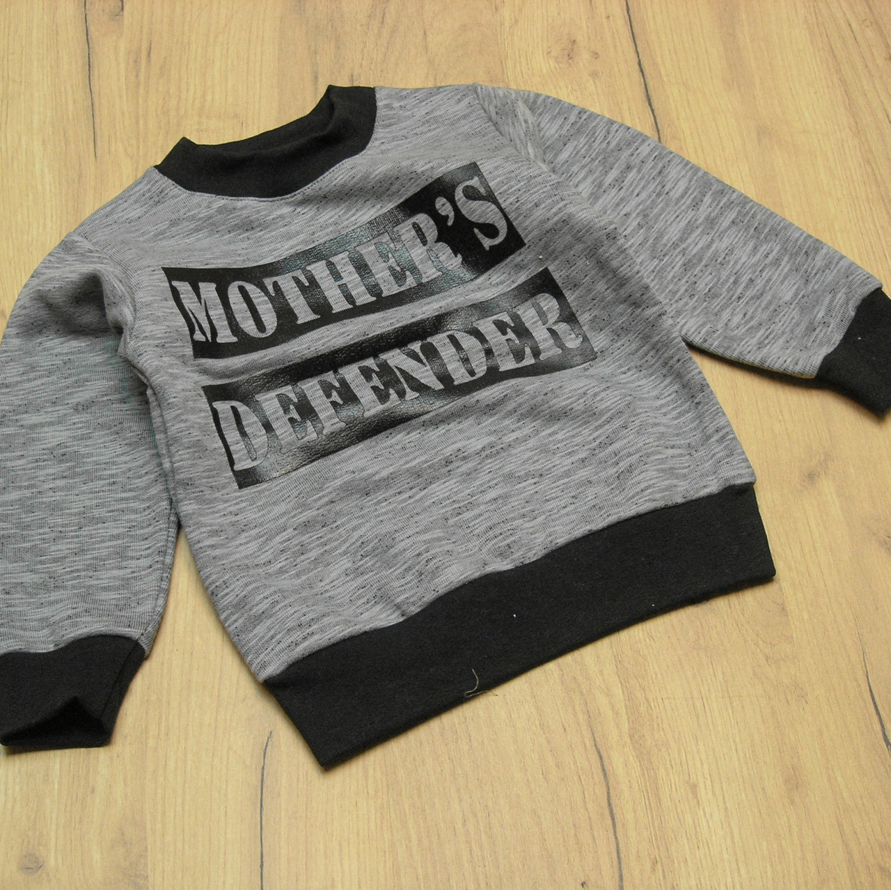 98 2-3 роки товстий теплий трикотажний дитячий джемпер світшоти реглан для хлопчика малюків дітей 4424 Сірий, фото 1