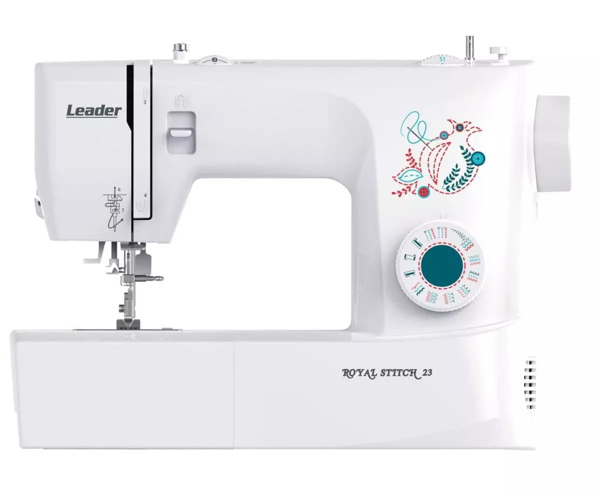 Швейная Машина Leader ROYAL STITCH 23, Электромех., 70 Вт, 28 Швейных ...