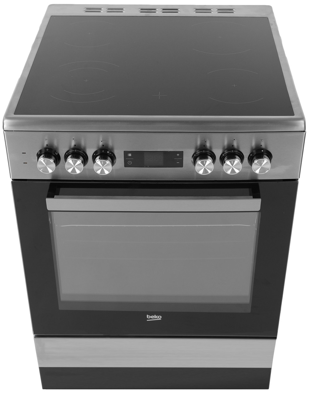 Купити Плита електрична Beko FSE67310GX -стеклокерамка/60x60 см/дисплей ...