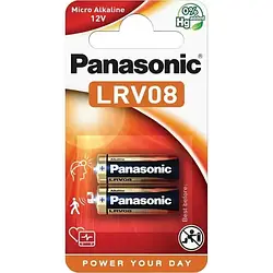 Акумулятор Panasonic A23 (LRV08) bat (12В) Alkaline 2шт (LRV08L/2BE)