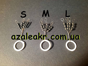 Стопор чорний S (15 шт.)