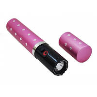 Мощный маленький фонарик светодиодный 1 - 2. 0,2 Розовый, фонарик аккумуляторный | ліхтарик ручний (ST)
