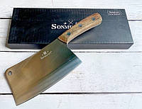 Кухонный нож - топорик для мяса Sonmelony 32см