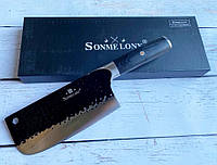Кухонный нож - топорик для мяса Sonmelony 31,8см