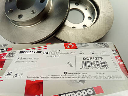 はやお Диск тормозной Aveo 13'', FERODO (DDF1279) 1 шт. (96574633