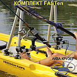 Комплект Fasten Borika - Тримач вудилища з набором для установки на трубі Ø 22, 25 мм, фото 4