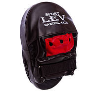 Лапа вигнута для боксу та єдиноборств LEV 1 шт (LV-4292), фото 2