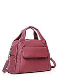 Жіноча спортивна сумка Sambag Vogue BKS бордо, фото 6