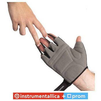 Перчатка без пальцев еко кожа amara SP-0146 Intertool