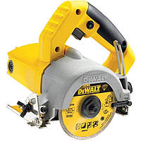 Циркулярна пила по каменю, мармуру DeWALT DWC410 : 1300 Вт, диск 110 мм, 13000 об/хв., плиткоріз EHA
