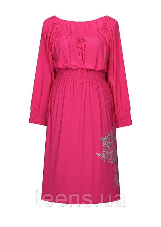 Довге плаття на гумці Маринка, фото 1