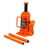 Домкрат гідравлічний 10т ELEGANT 330 010 (коробка) висота 205-390м