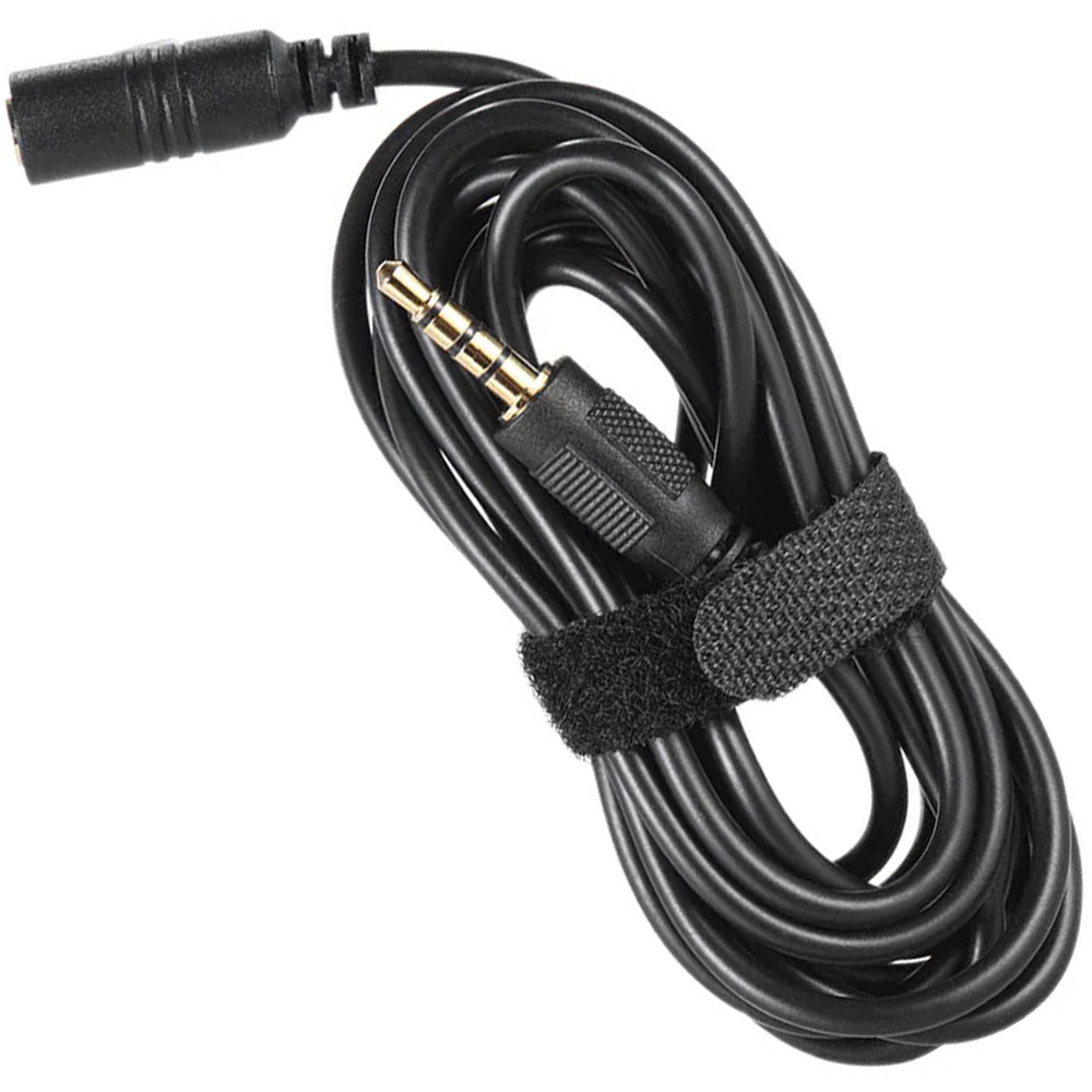 Аудіо-кабель подовжувач 3,5мм Male - 3,5 мм Female (4-pin) для мікрофона та навушників Andoer ECM-01