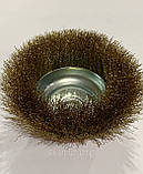 Щітка торцева латунна 125 мм., фото 2