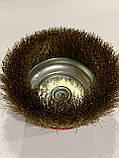 Щітка торцева латунна 150 мм., фото 3
