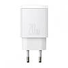 Мережевий зарядний пристрій Baseus 20W Compact, Quick Charger, White (CCXJ-B02), фото 4