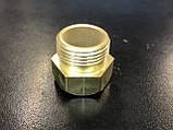 Гайка упорна притискна М22х1,5 до ДОНМЕТ 374,362,348,345,344,347 (латунна, комбінована), фото 2