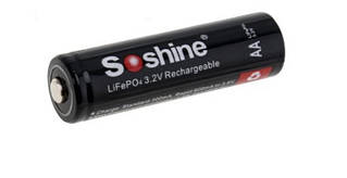 Акумулятор LiFePO4 Soshine 14500 (AA) 3.2 V 700mAh