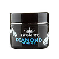 Густой клей гель Diamond Glue Gel, Дизайнер для крепления декора, для гелевых типс и объемного дизайна, 10 мл.
