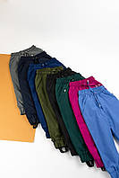 Водоотталкивающие штаны из плащевки для мальчика (девочки)