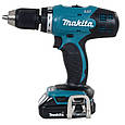 Акумуляторний дриль-шурупокрут Makita DDF453SYE, фото 3