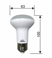 Светодиодная лампа Лед E27 Right Hausen 9Вт 4000К R63