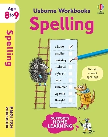 Книга Usborne Workbooks: Spelling (Age 8 to 9)
