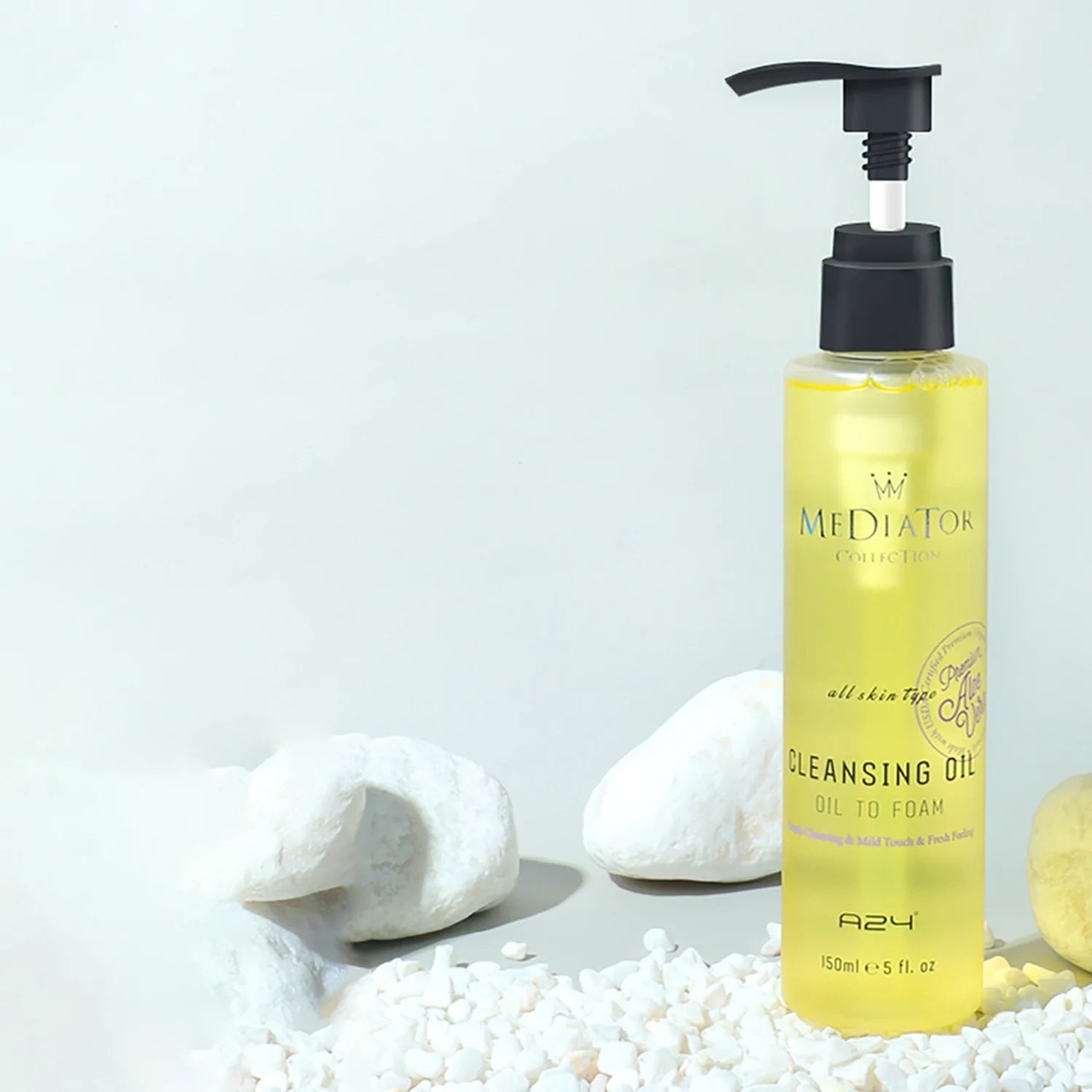 М'яка олія-пінка MeDiaTor Collection Gentle Cleansing Mild Touch Fresh Feeling