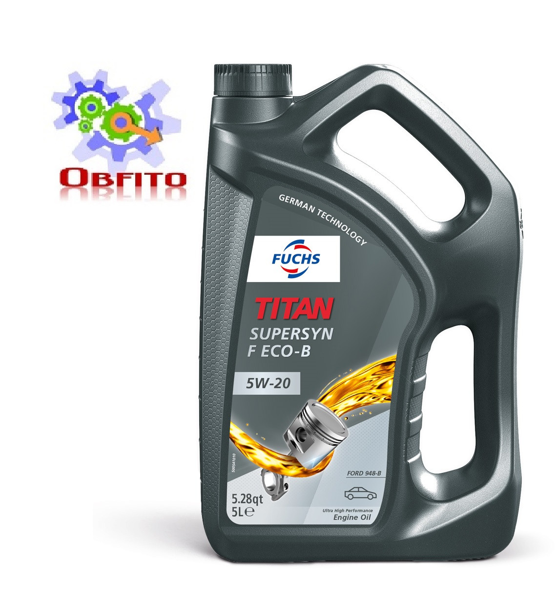 Моторна синтетична олива Fuchs TITAN SUPERSYN F Eco-B SAE 5W-20, 5л