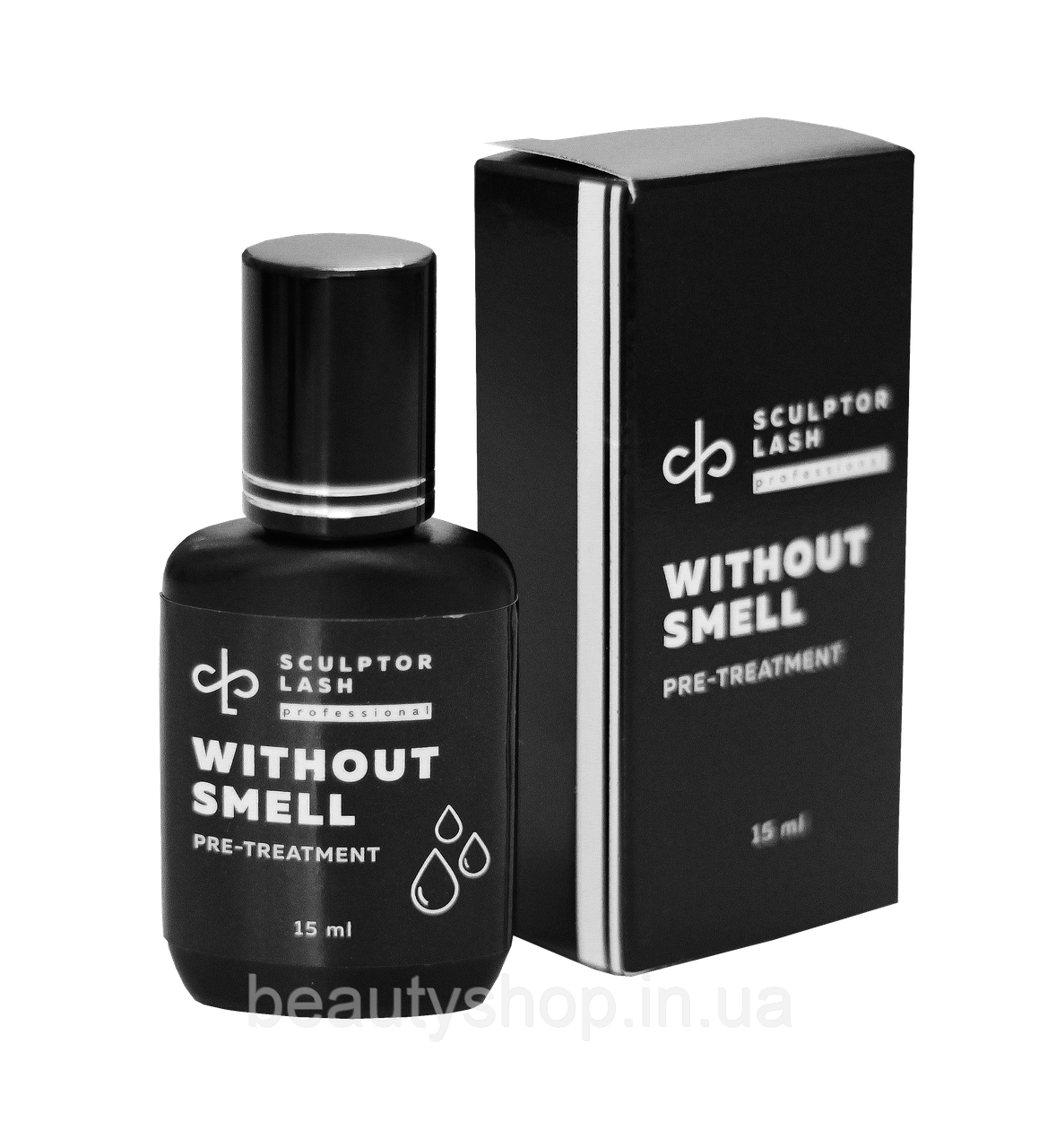 Знежирювач для вій Sculptor lash WITHOUT SMELL 15мл, Без запаху