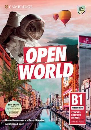 Учебник и рабочая тетрадь Open World Preliminary Self-Study Pack (Student's Book with key and Online Practice,