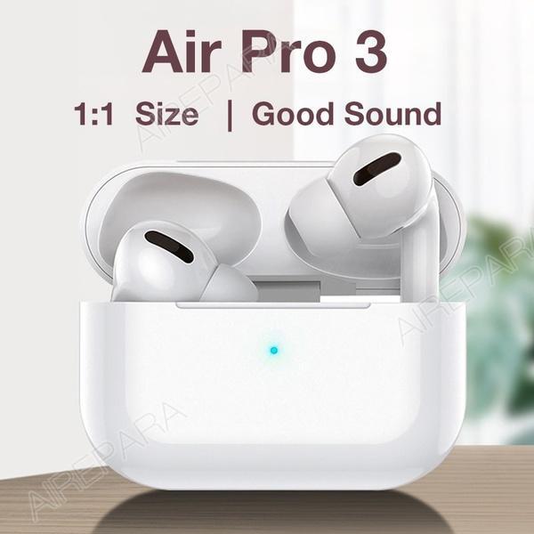 Бездротові навушники Air Pro 3 сенсорні + чохол у подарунок, фото 1