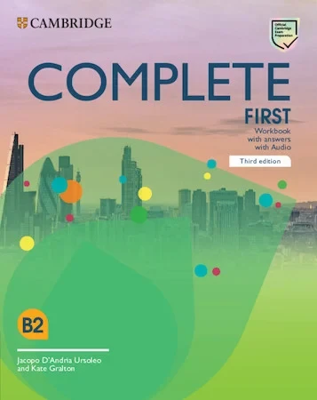 Рабочая тетрадь Complete First Third Edition Workbook with answers with Audio