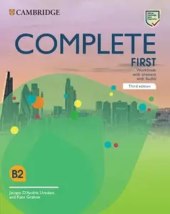 Рабочая тетрадь Complete First Third Edition Workbook with answers with Audio