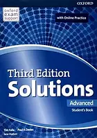 Учебник Solutions Third Edition Advanced Student's Book with Online Practice