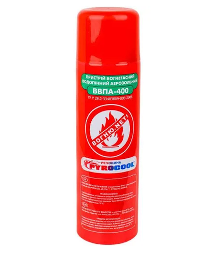 Купить Огнетушитель аэрозольный водопенный «ВВПА-400», цена 408 ...