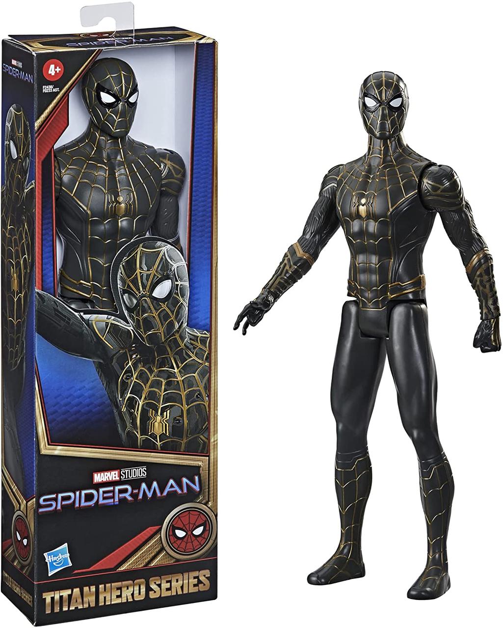Фігурка Людина Павук чорно-золотий костюм серія — Титани Spider-Man Marvel F2438