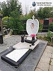 Пам'ятник дитині з мармуру у вигляді ангельських крил № 206, фото 5