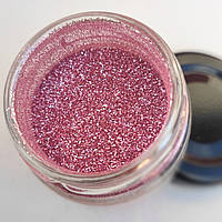Гліттер "Ніжна троянда" 228, дрібний розмір частинок, для декору смоли в техніці ResinArt. Упаковка 25мл