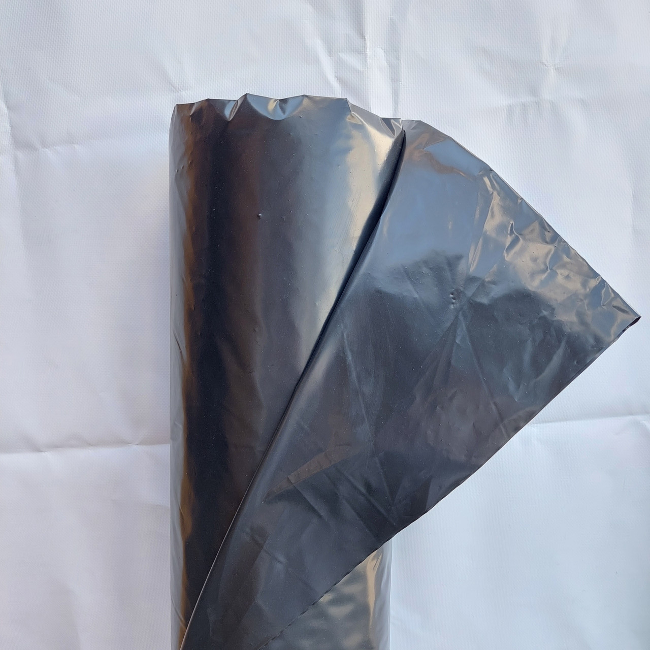 Чорна плівка 60мкм 3м/100м, поліетиленова (для мульчування, будівельна)., фото 1