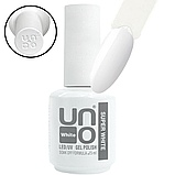Кольорові пігментовані гель лаки Super White та Super Black (супер чорний та білий), 15 мл., фото 5