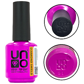 Топ для нігтів Diamond Shield Top Coat без липкого шару, 15 мл