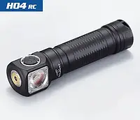 Фонарь налобный Skilhunt H04 RC+Магнитная зарядка (1200LM, Cree XM-L2 LED, IPX8, Магнит, 5000k, NW, TIR)