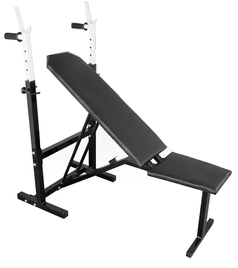 Лава регульована до 250 кг для жиму + стійки під штангу + бруси (профіль 60х30 мм) W_1202, фото 1