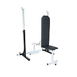 Лава до 200 кг регульована + стійка під штангу до 250 кг (профіль 30х30 мм) W_1202, фото 2