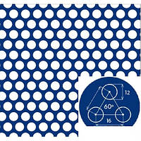 Перфорированный лист PC Rv12-16/3/1000x2000